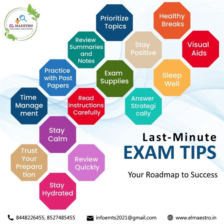 Last-Minute Exam Tips: Your Roadmap to Success