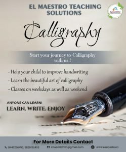 Calligraphy Classes – Start Your Journey with Us!