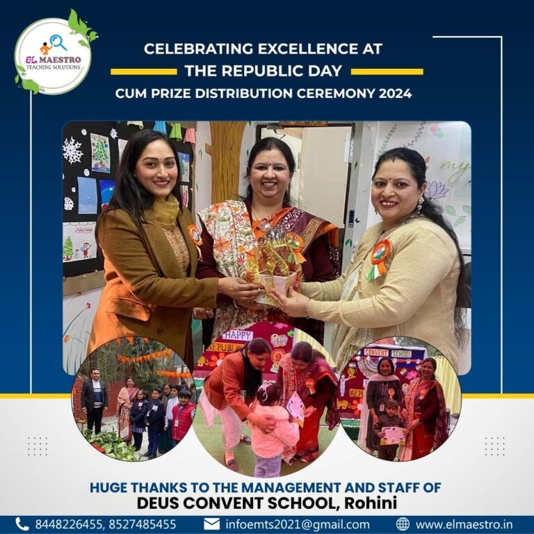 Republic Day Cum Prize Distribution Ceremony at Deus Convent School, Rohini - 25 January 2024